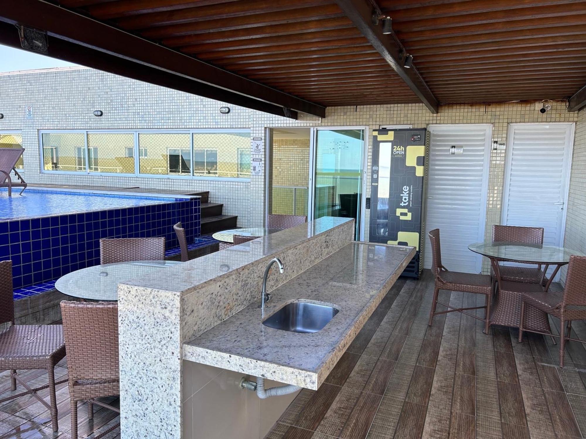 카베델로 Flat Beira Mar De Intermares 아파트 외부 사진